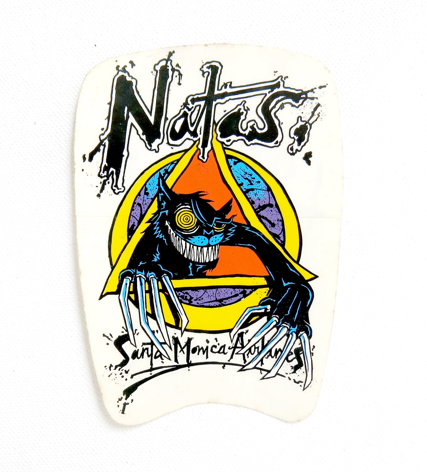 Signed, New Old Stock, Psycho Cat Sticker